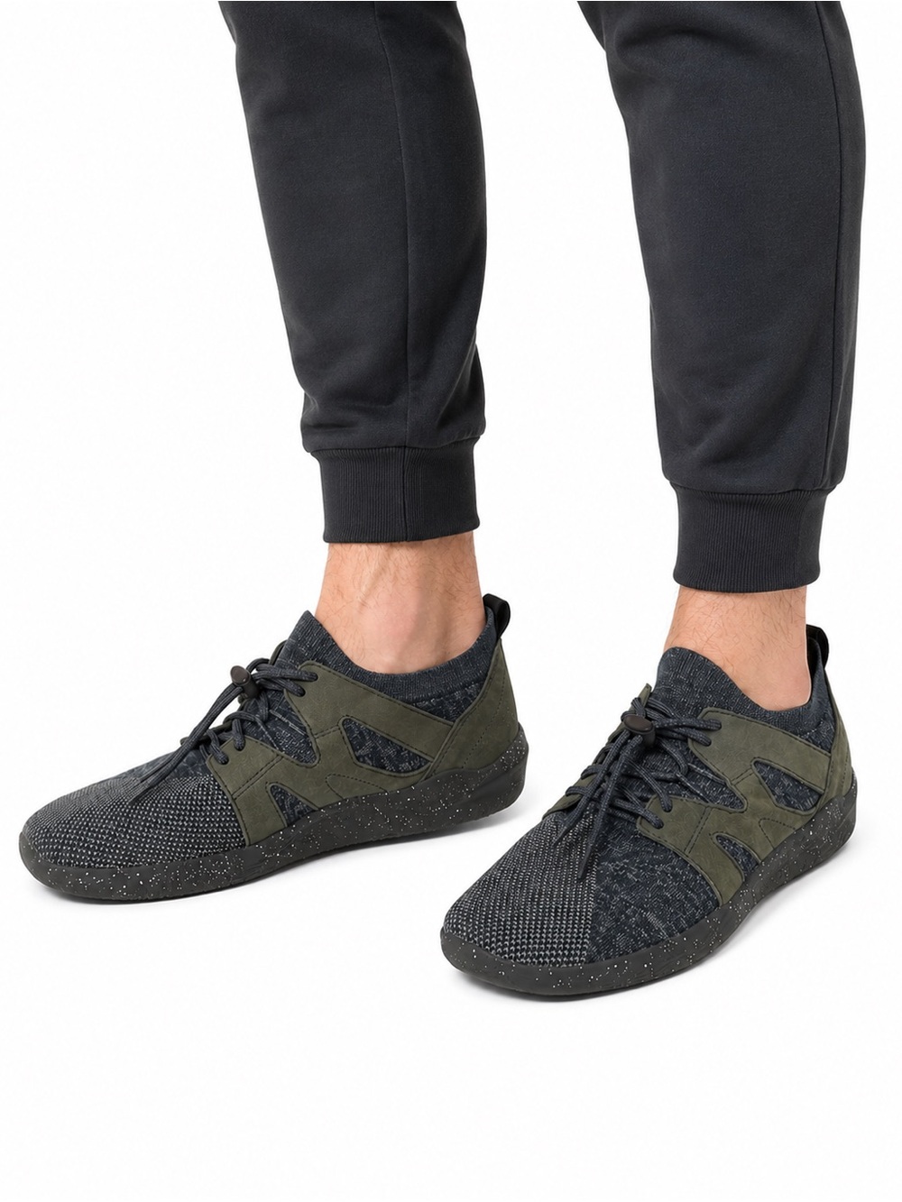 Size 9 Earth Men’s Blaze Navy‎ Knit Lightweight Sneakers